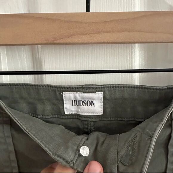 Hudson Women’s Utility Short Green Size 27 - Picture 6 of 10